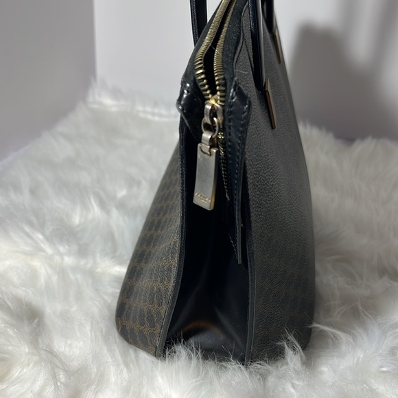 Celine Macadam Hand Bag Leather Pvc #164546C40B. P33 - Picture 4 of 13